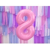 34 Inch Foil Balloon Number 8 – Light Pink