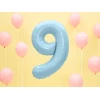 34 Inch Foil Balloon Number 9 – Light Blue