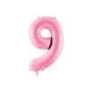 34 Inch Foil Balloon Number 9 – Light Pink