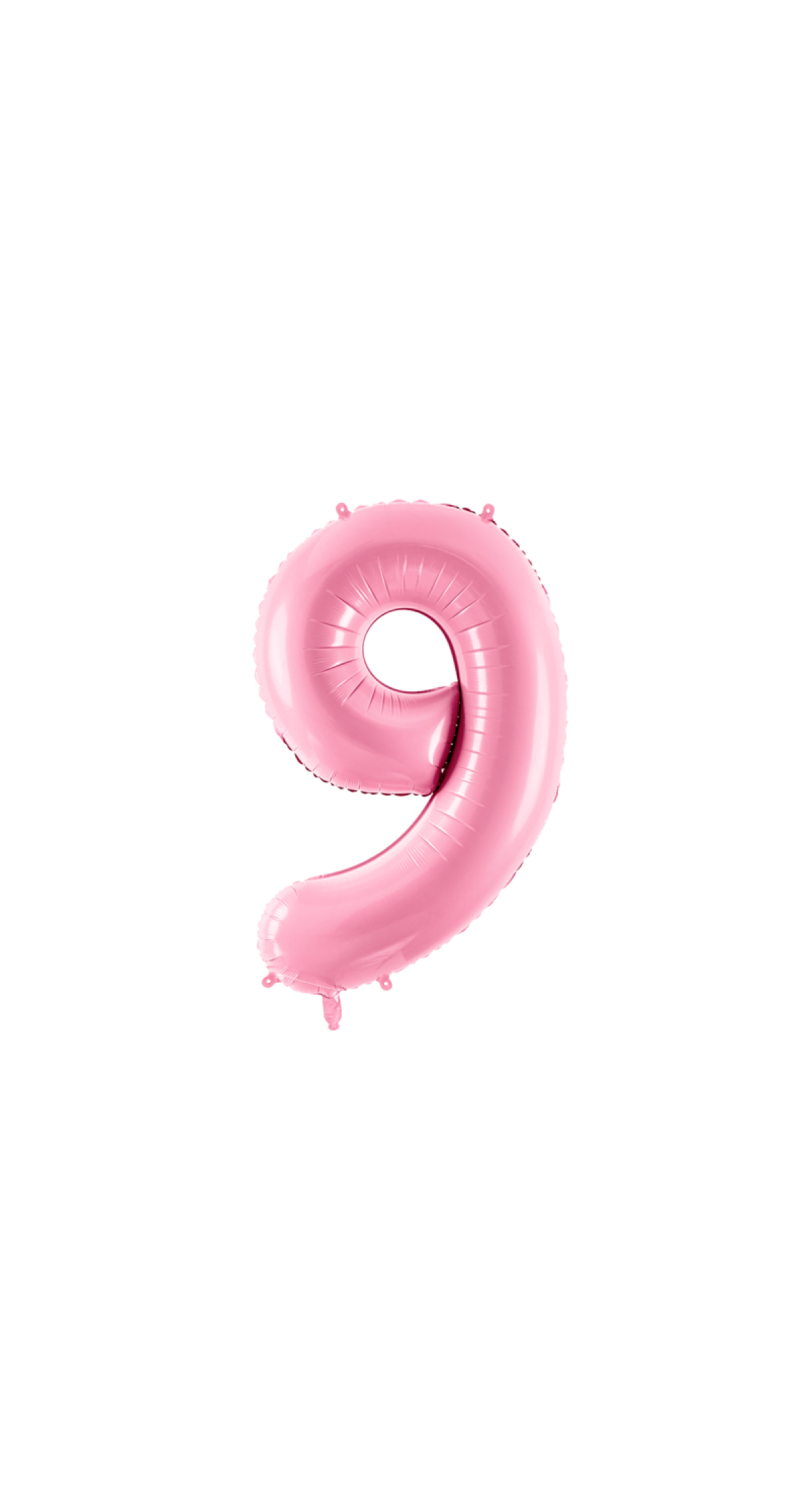 34 Inch Foil Balloon Number 9 – Light Pink