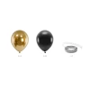 Balloon Garland - Black And Gold, 200cm (1pkt / 60pc)