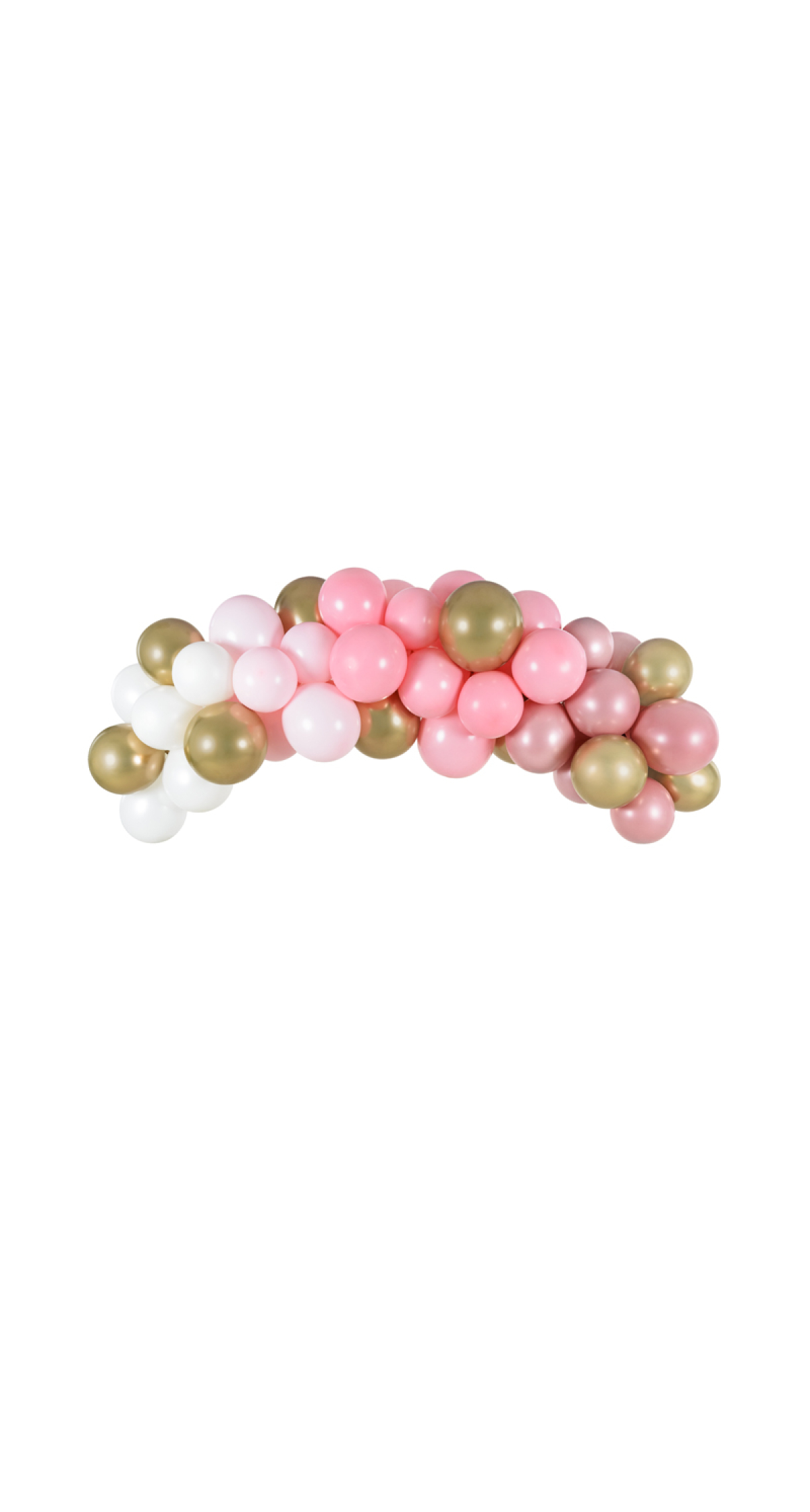 Balloon Garland - Pink, 200cm (1pkt / 60pc)