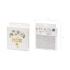 Balloon Garland - White And Gold, 200cm (1 pkt / 60 pc.)