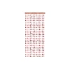 Party Curtain - Hearts, Rose Gold, 100x245cm