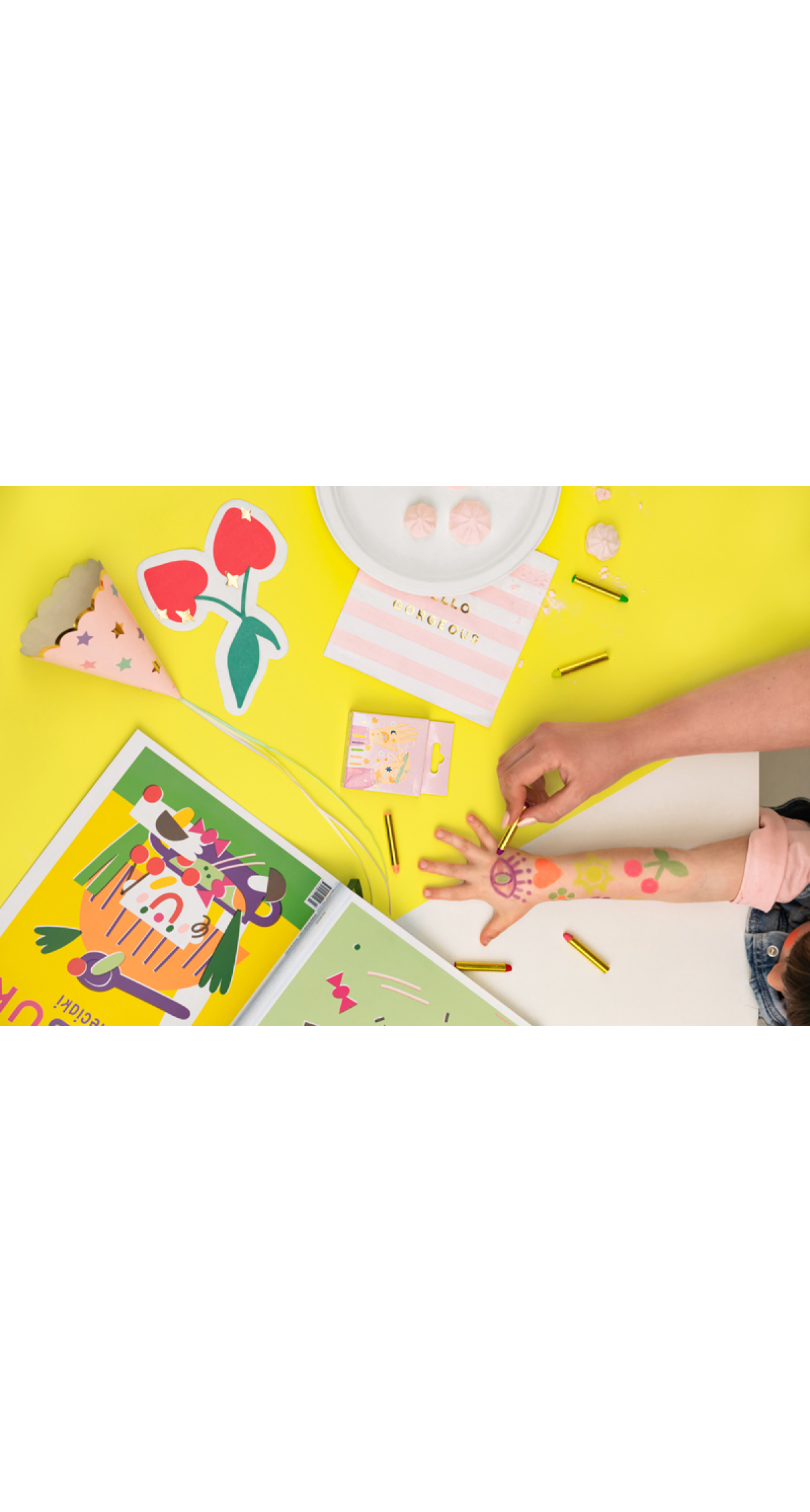 Face Paint Crayons (1pkt / 6pc)