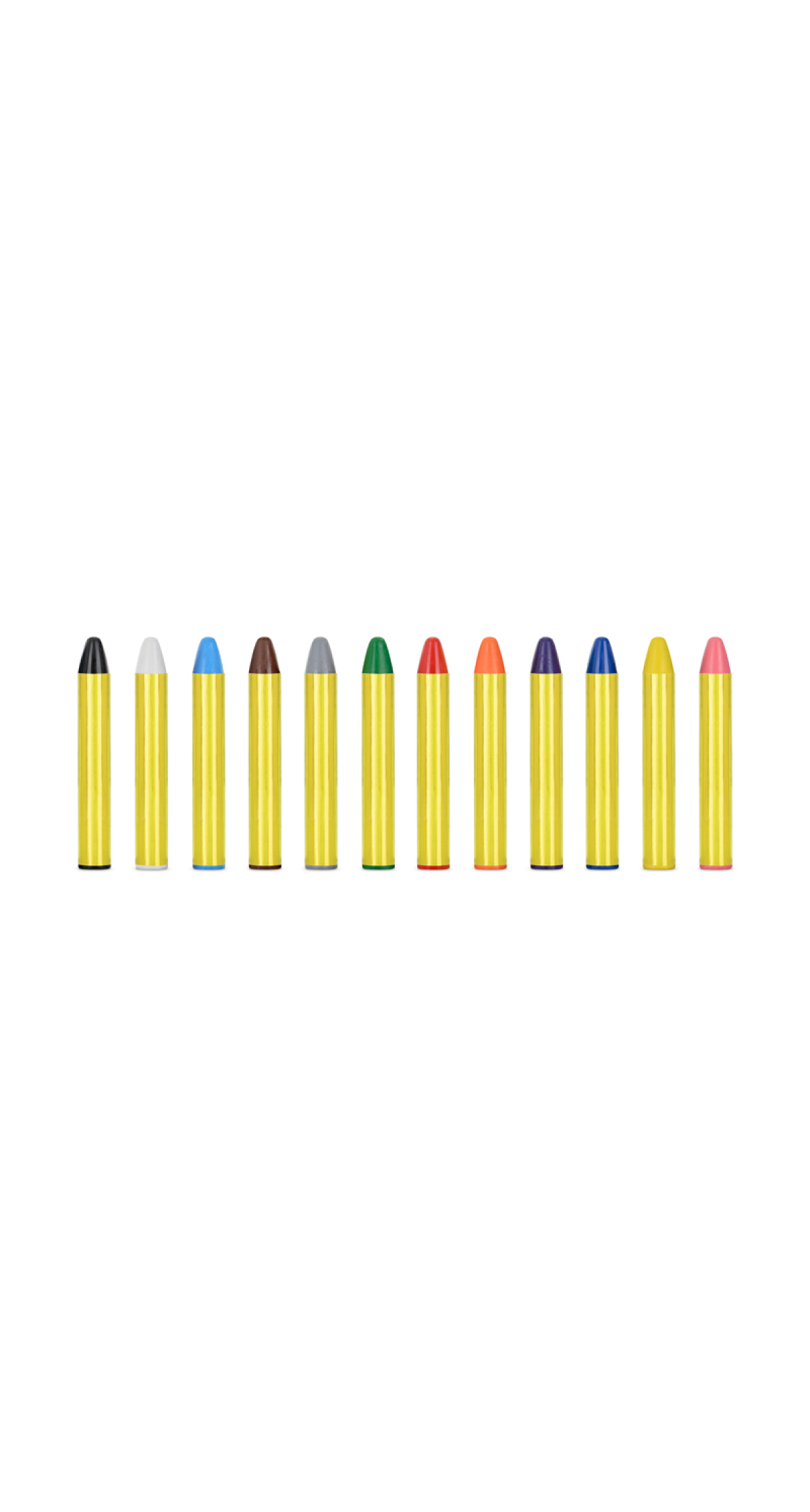 Face Paint Crayons (1pkt / 12pc)