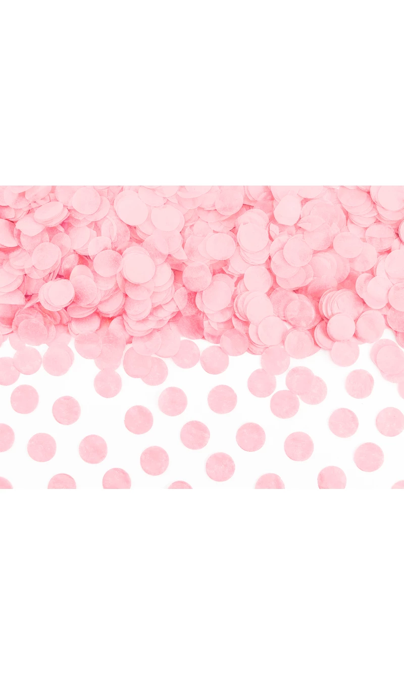 Confetti Circles, Light Pink, 15G