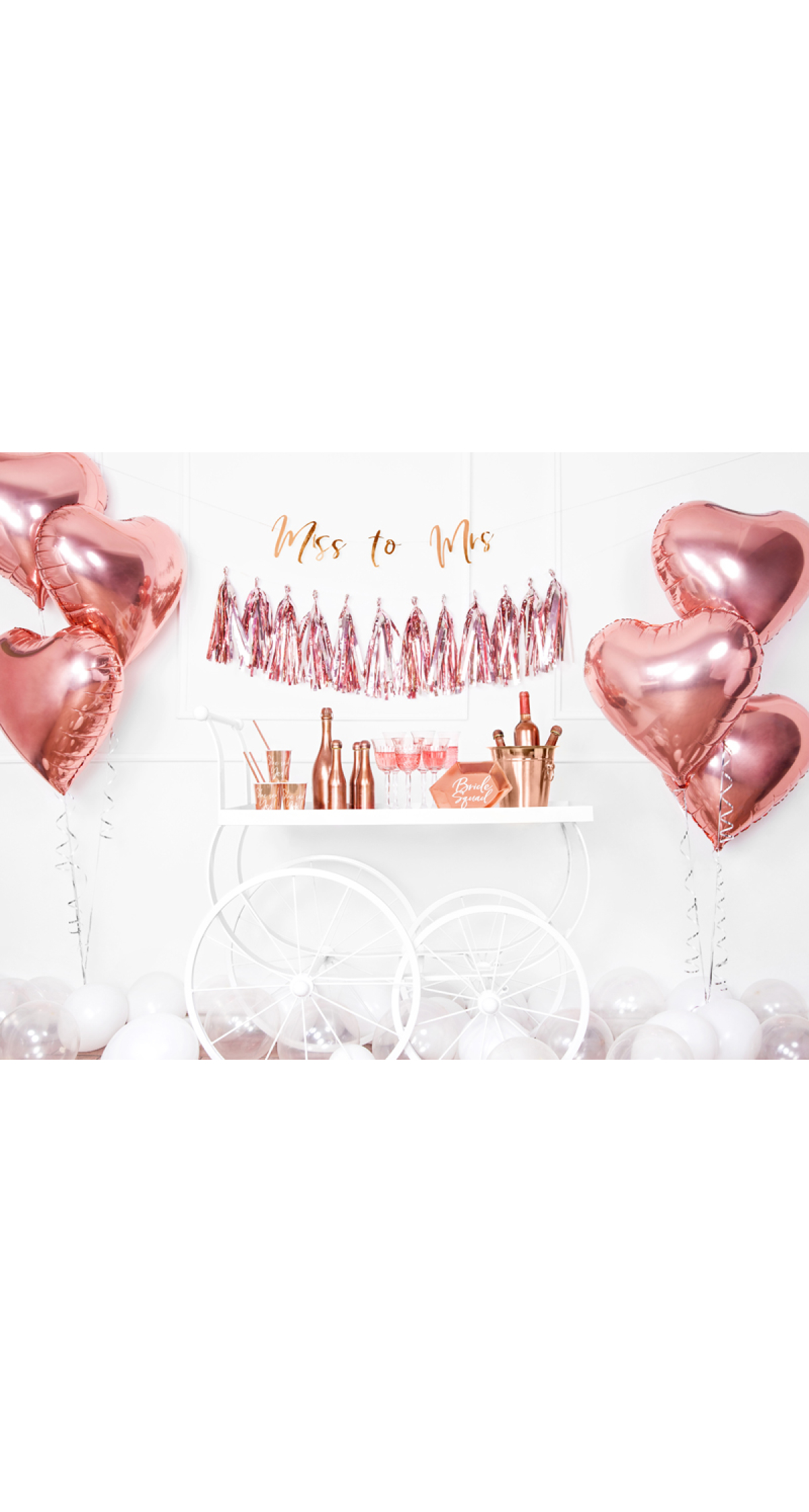 Cups She Said Yes!, Rose Gold, 220ml (1pkt / 6pc)