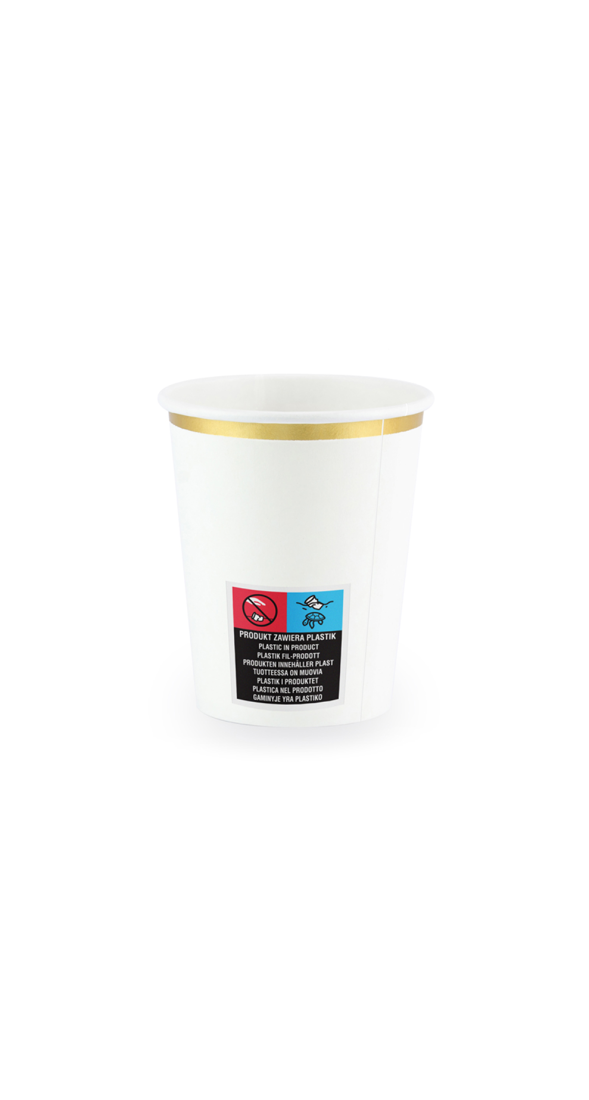 Cups, White, 260 ml (1 pkt / 6 pc.)