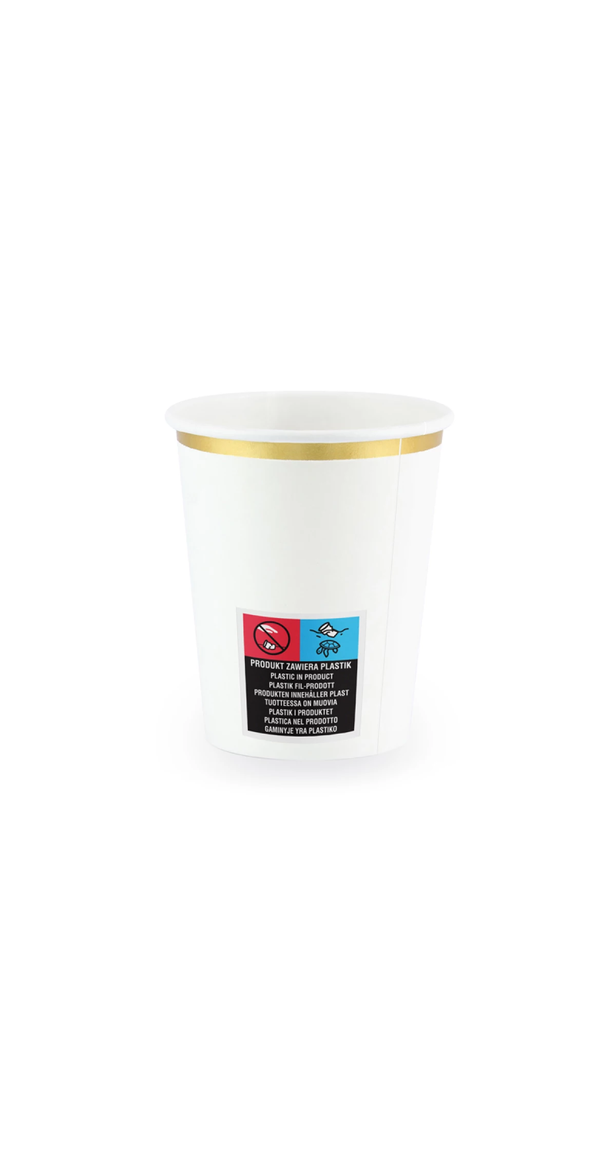 Cups, White, 260 ml (1 pkt / 6 pc.)