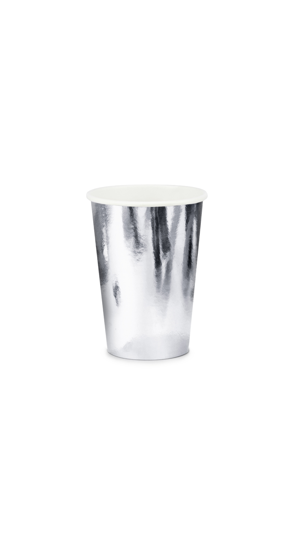 Cups, Silver, 220ml (1pkt / 6pc)