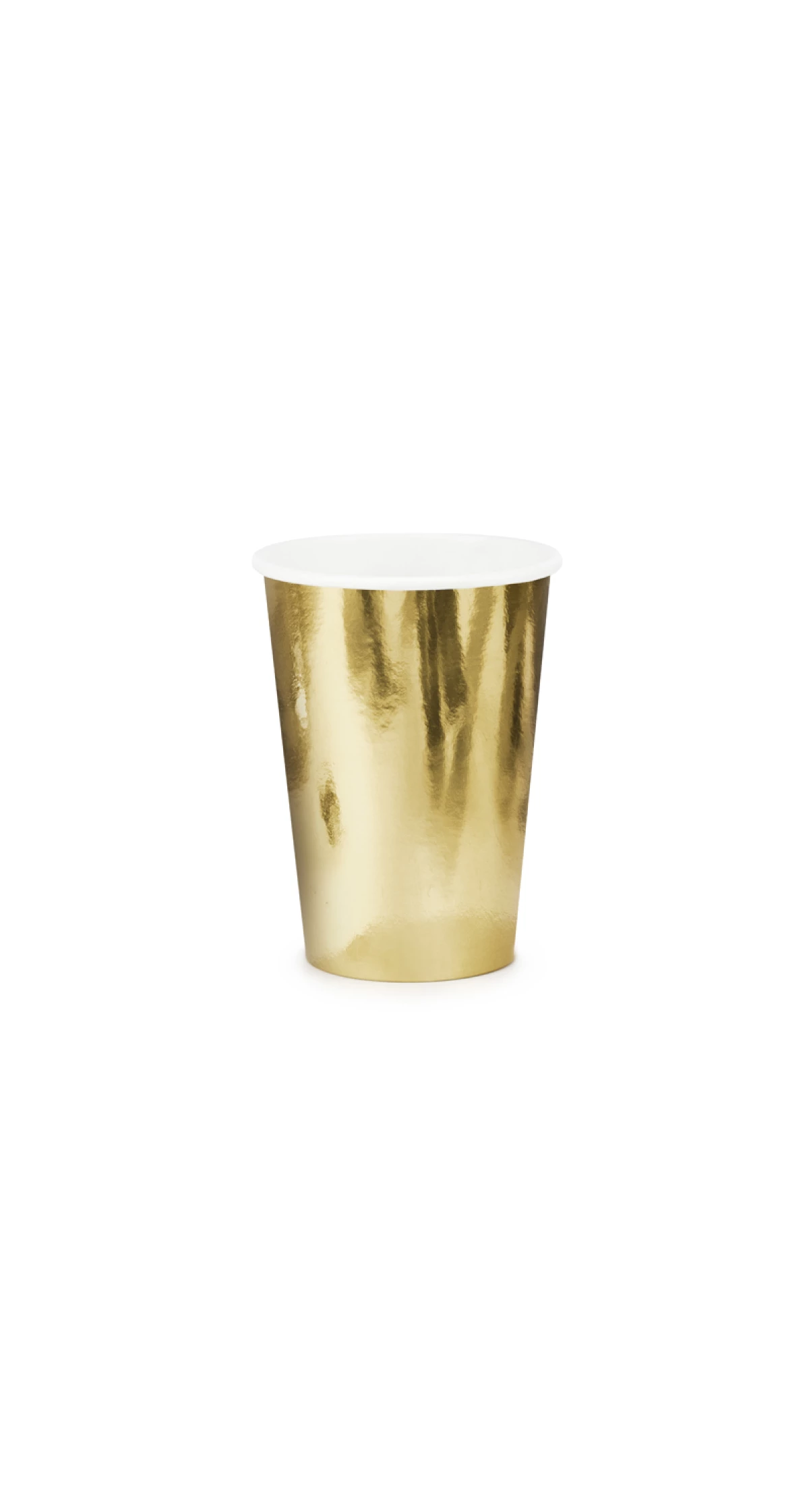 Cups, Gold, 220ml (1 pkt / 6 pc.)