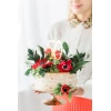 Cake Topper 50, Gold, 20.5cm