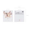 Cake Topper Bride To Be, 17.5cm, Rose Gold