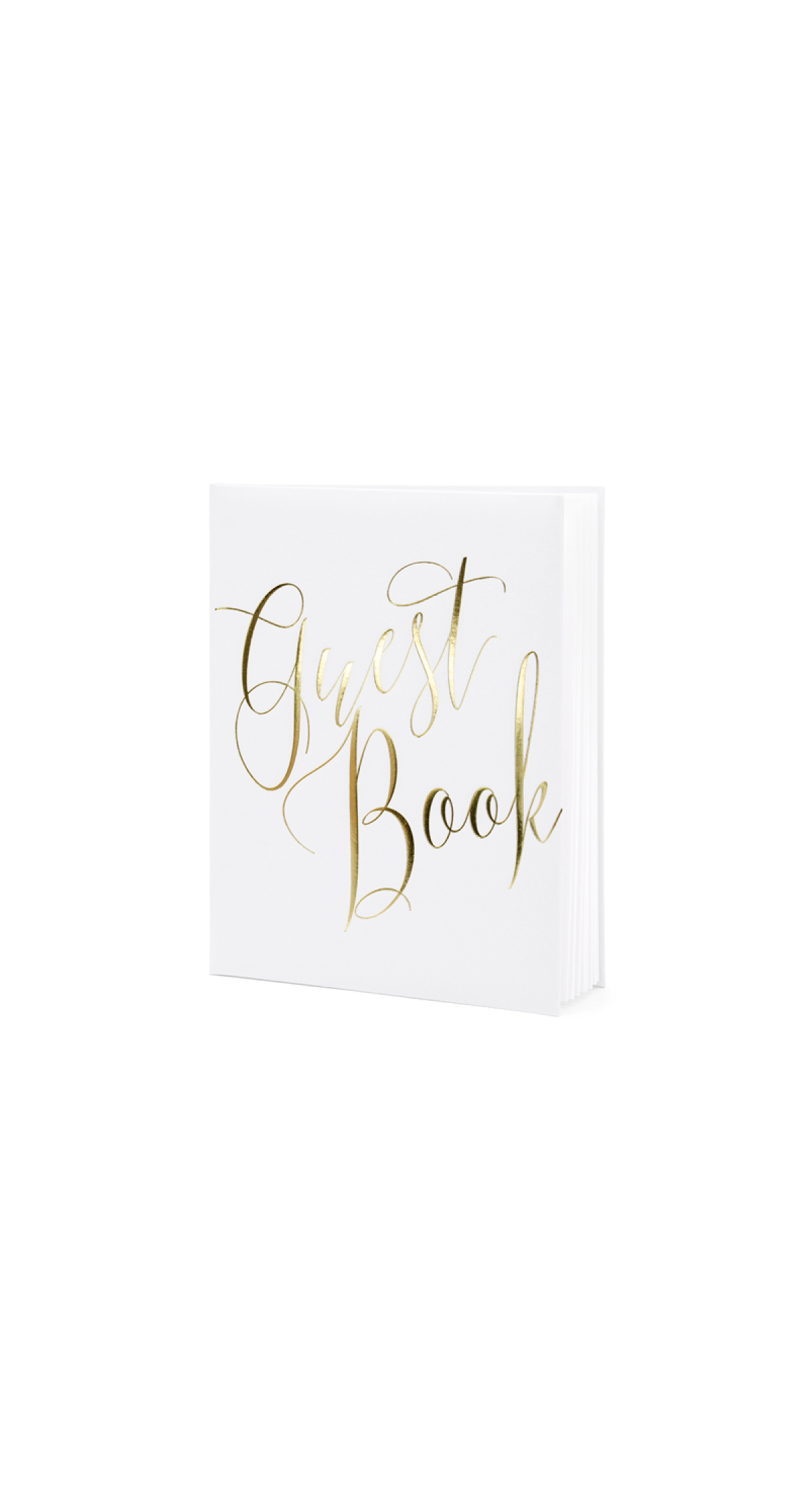 Guest Book, 20x24.5cm, White, 22 Pages