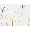 Guest Book, 20x24.5cm, White, 22 Pages