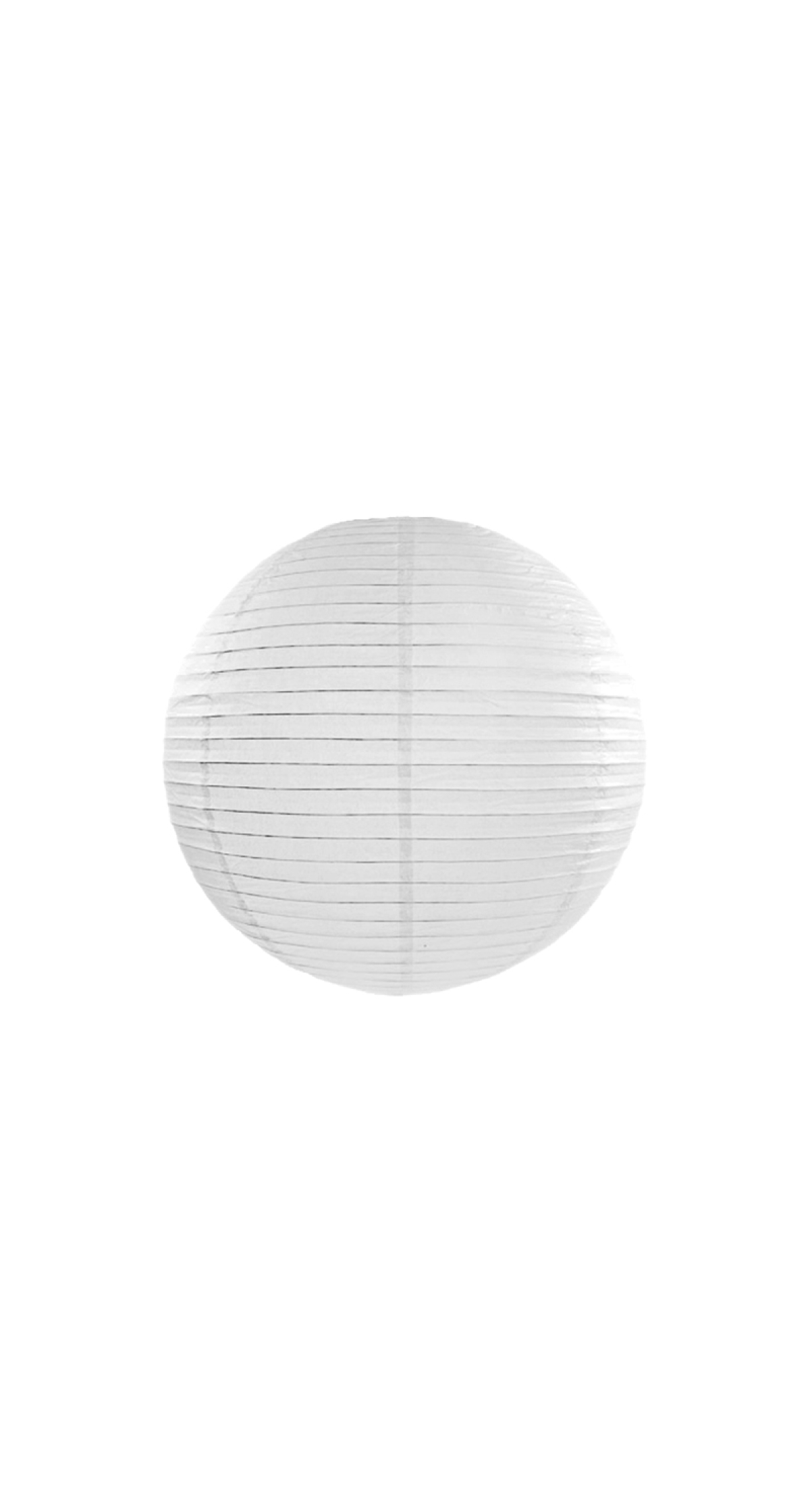 Paper Lantern, White, 35cm