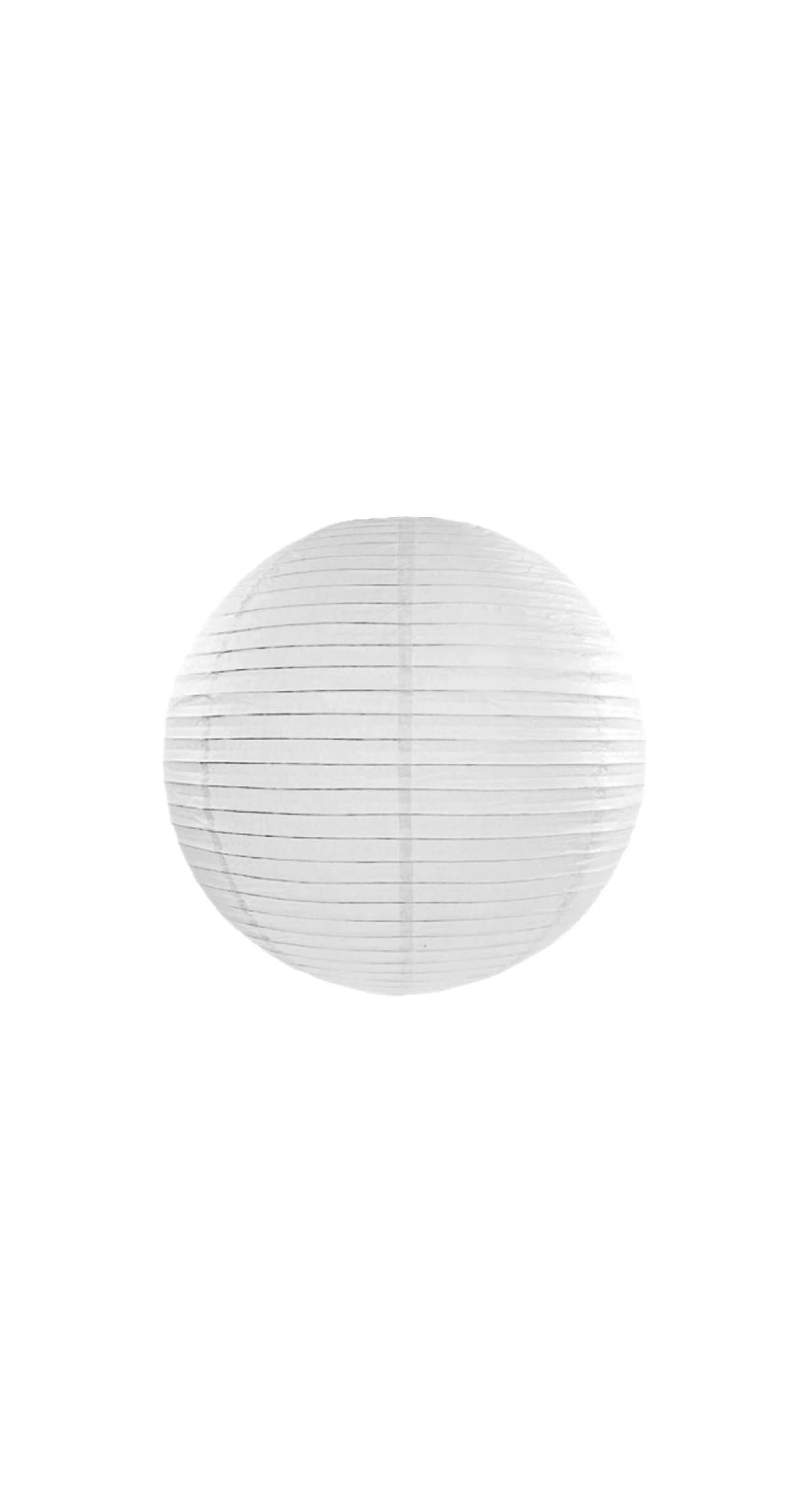 Paper Lantern, White, 45cm