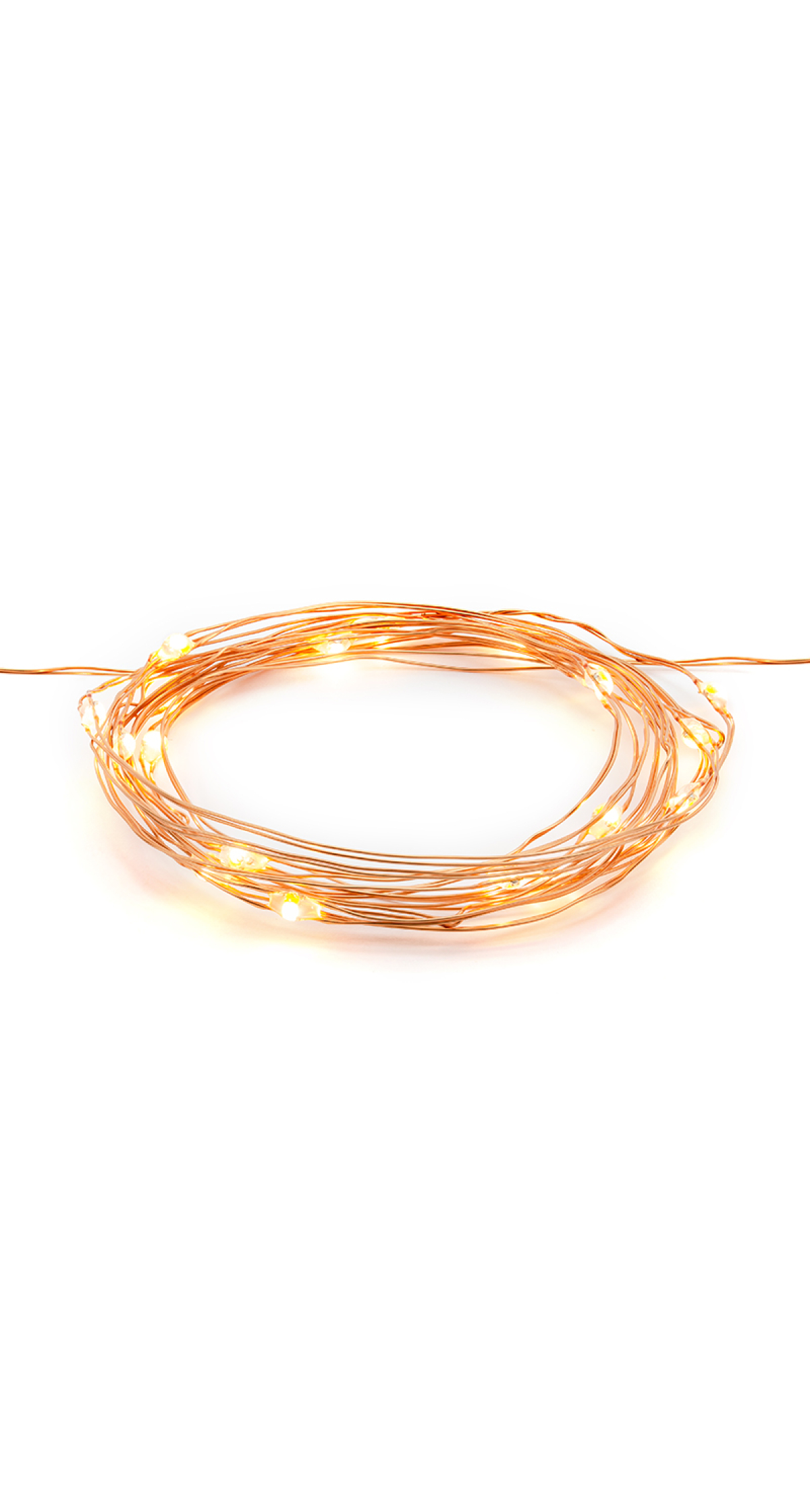 Decorative Led Lights, Copper, 1.90M