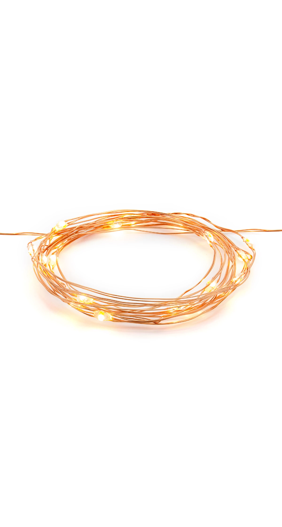 Decorative Led Lights, Copper, 1.90M