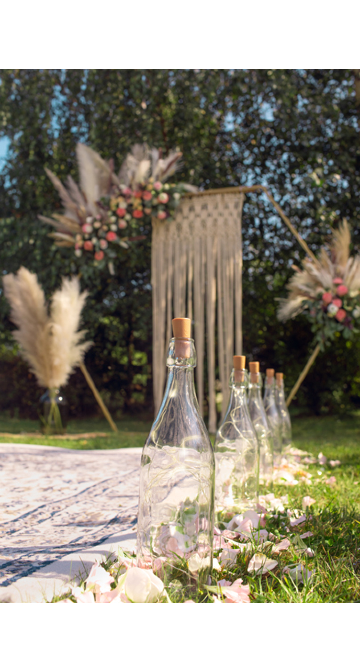 Bottle Led Lights With Cork, Warm White, 197cm