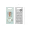 Bottle Led Lights With Cork, Warm White, 197cm