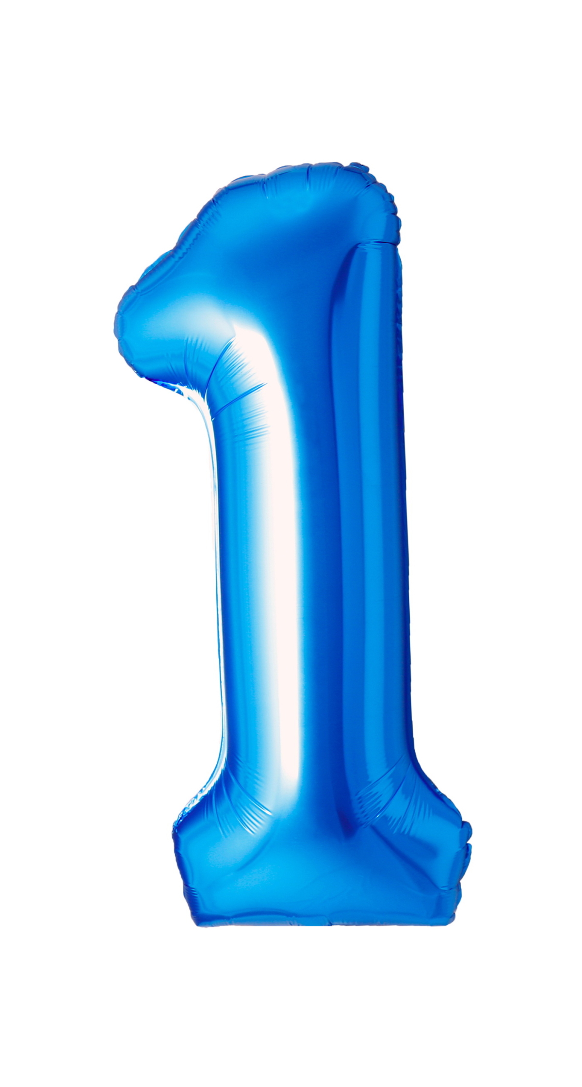 34 Inch Foil Balloon Number 1 - Blue