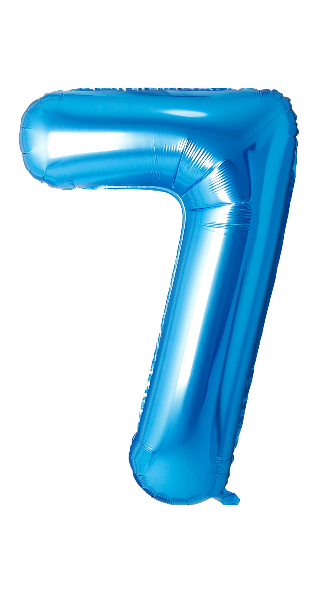 34 Inch Foil Balloon Number 7 - Blue