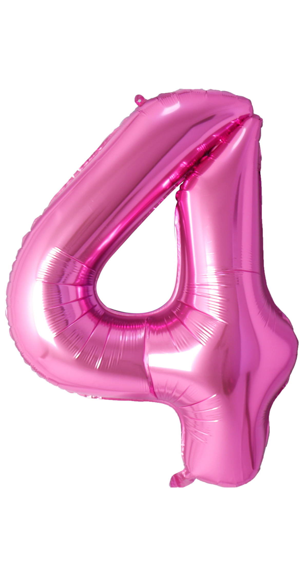 34 Inch Foil Balloon Number 4 - Pink