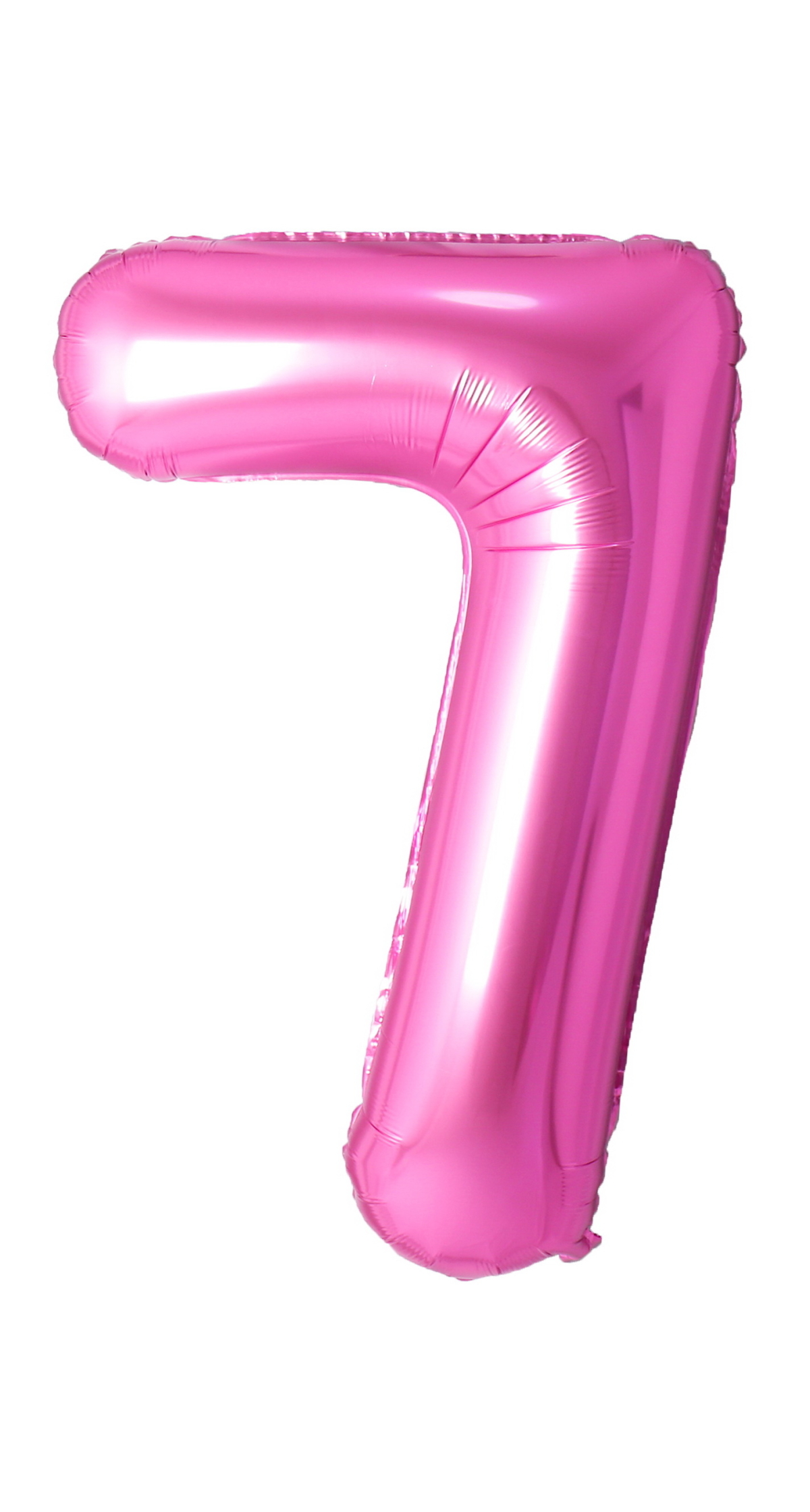 34 Inch Foil Balloon Number 7 - Pink