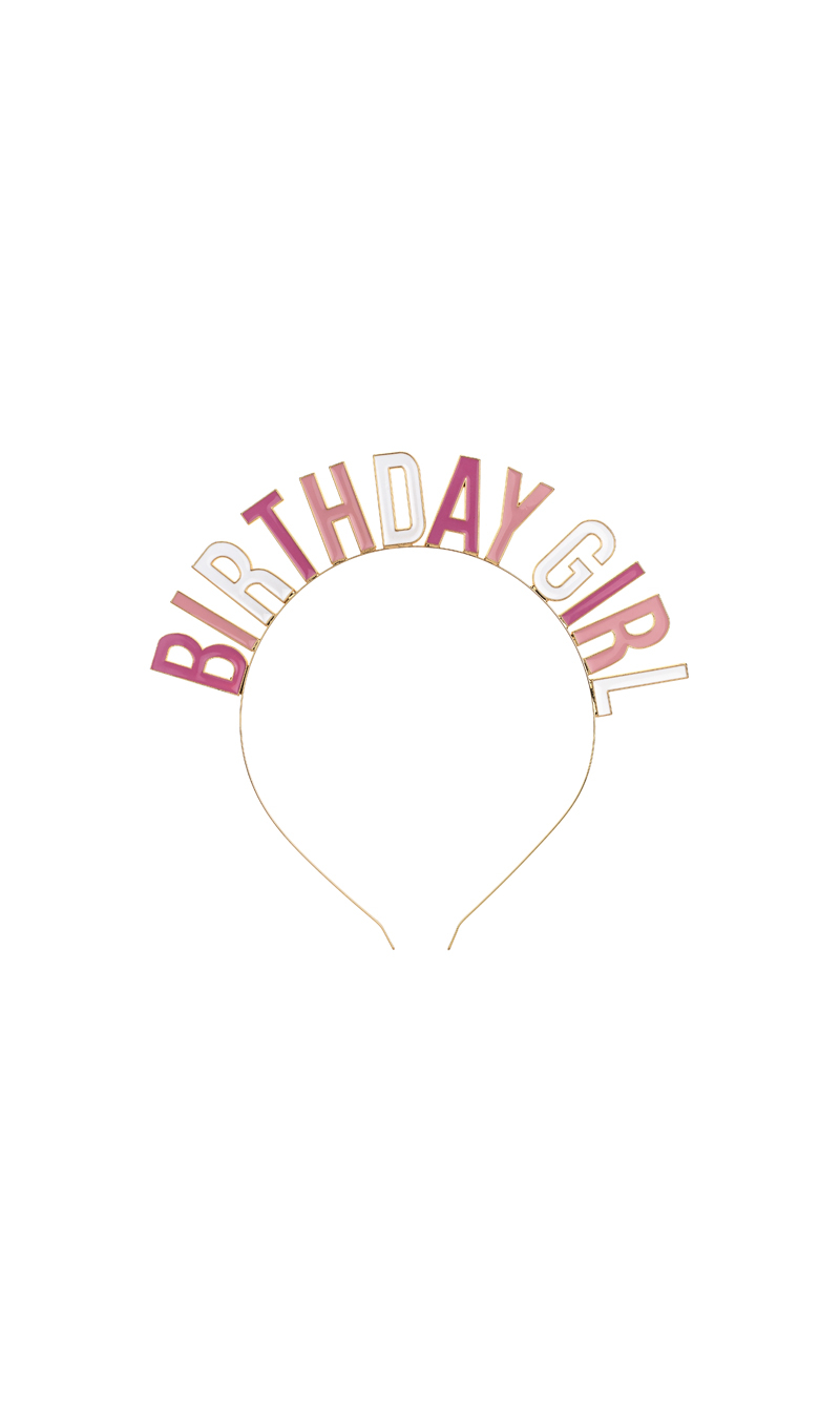 Headband Birthday Girl - One Size