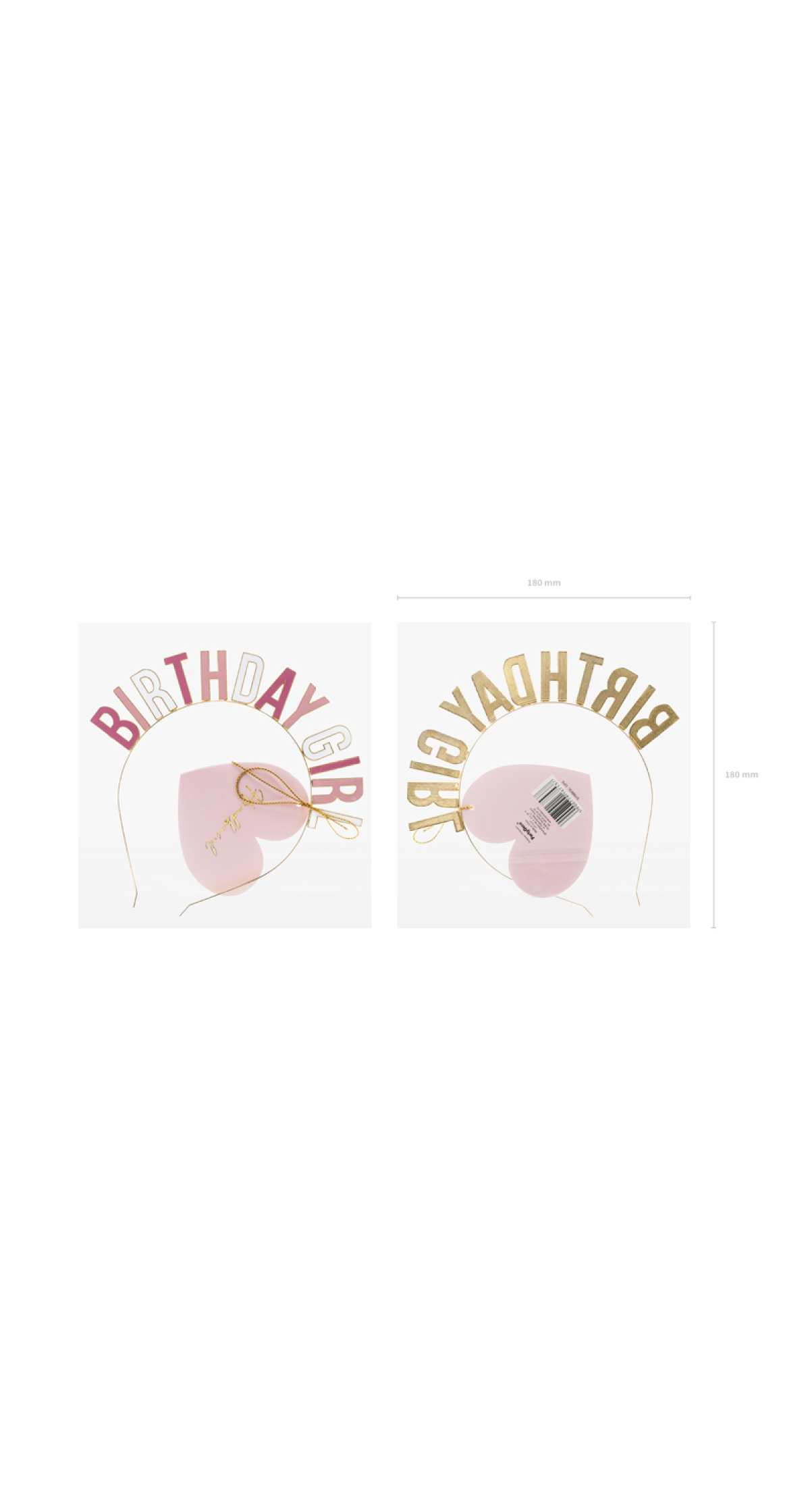 Headband Birthday Girl - One Size