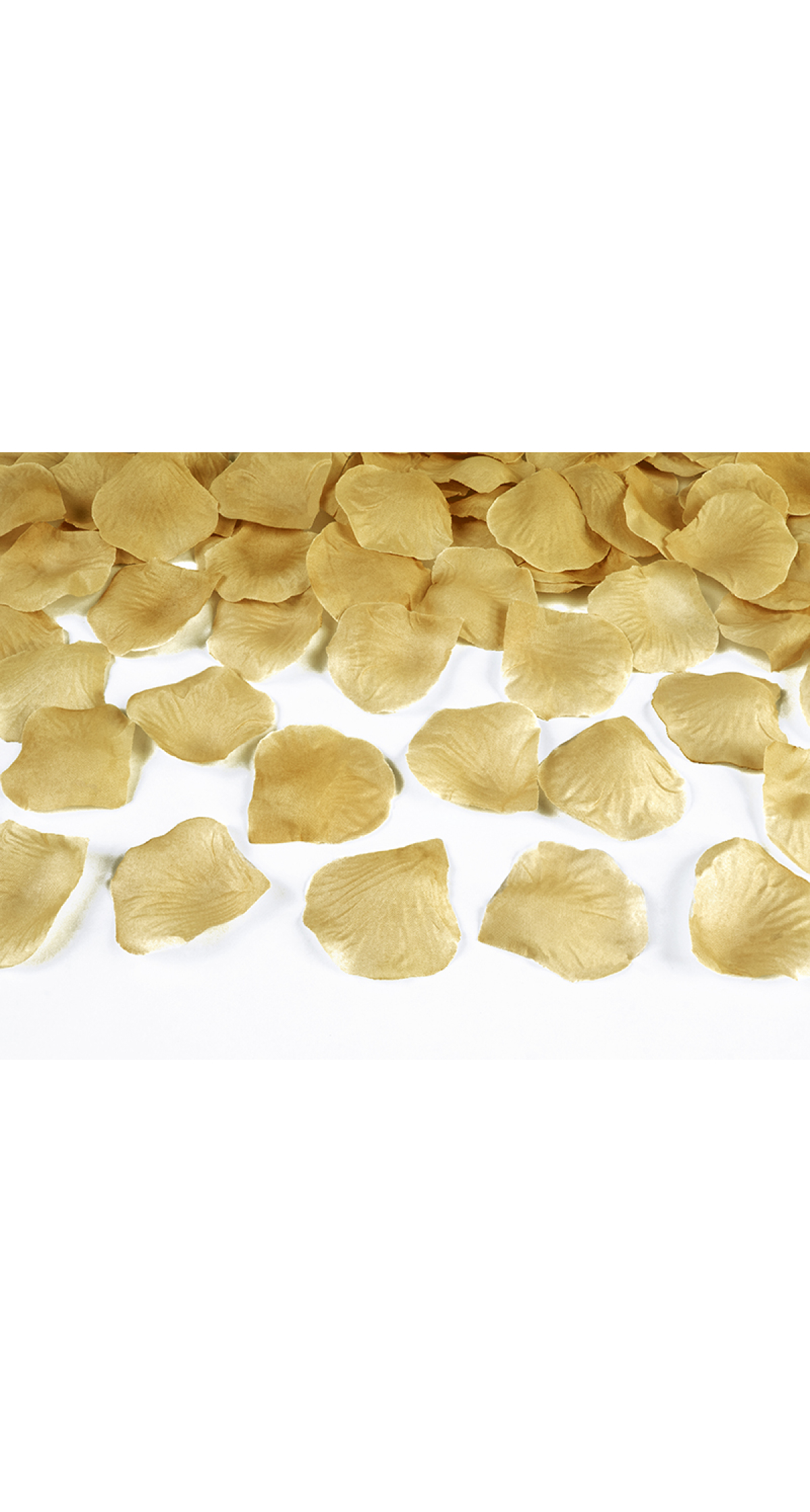 Rose Petals In A Bag, Gold (1 pkt / 100 pc.)