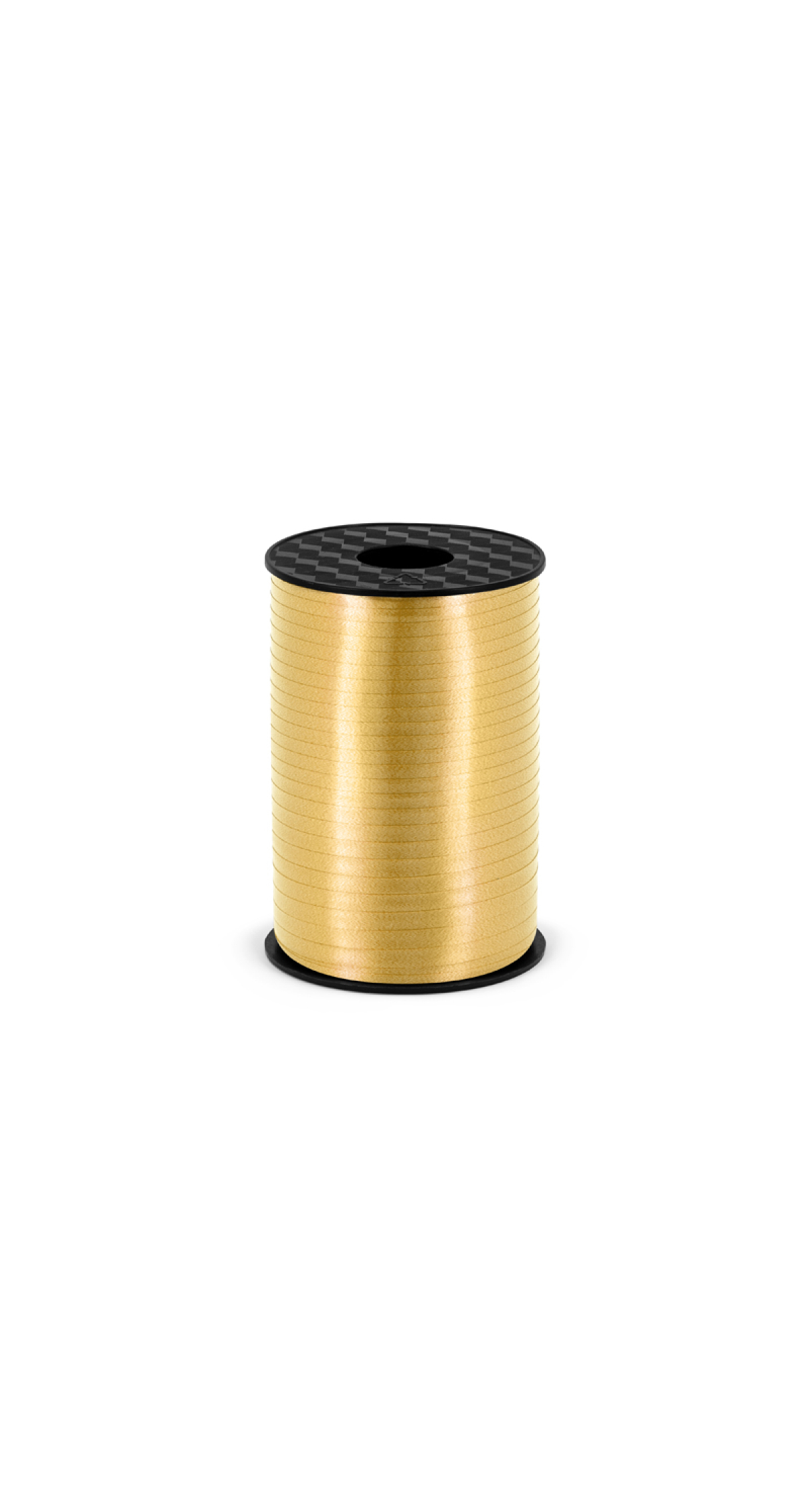 Plastic Ribbon, Gold, 5mm/225M