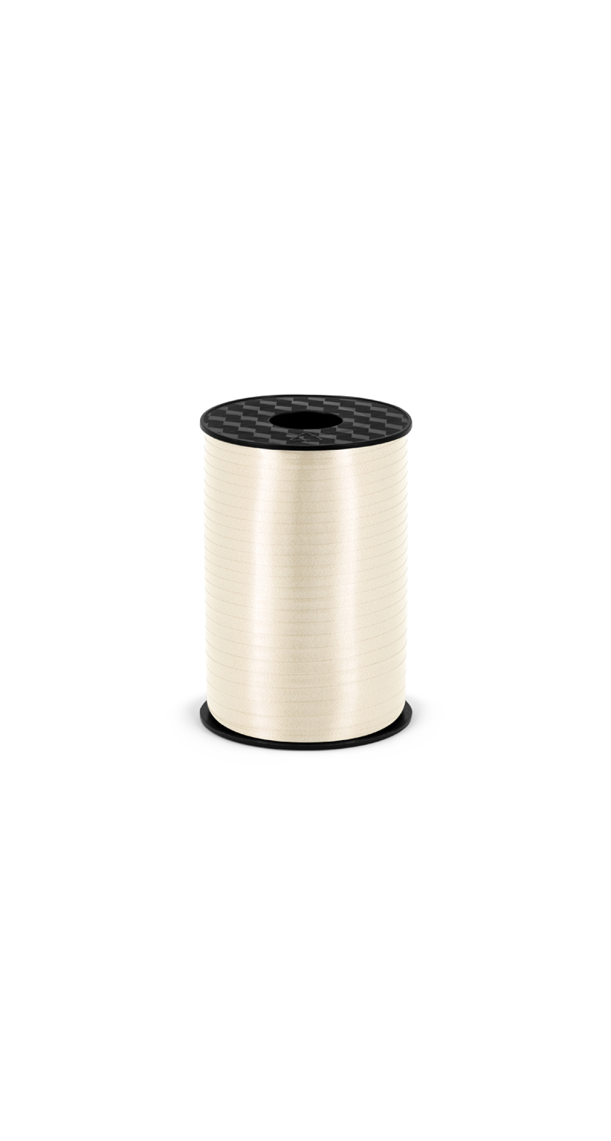 Plastic Ribbon, Light Cream, 5mm/225M