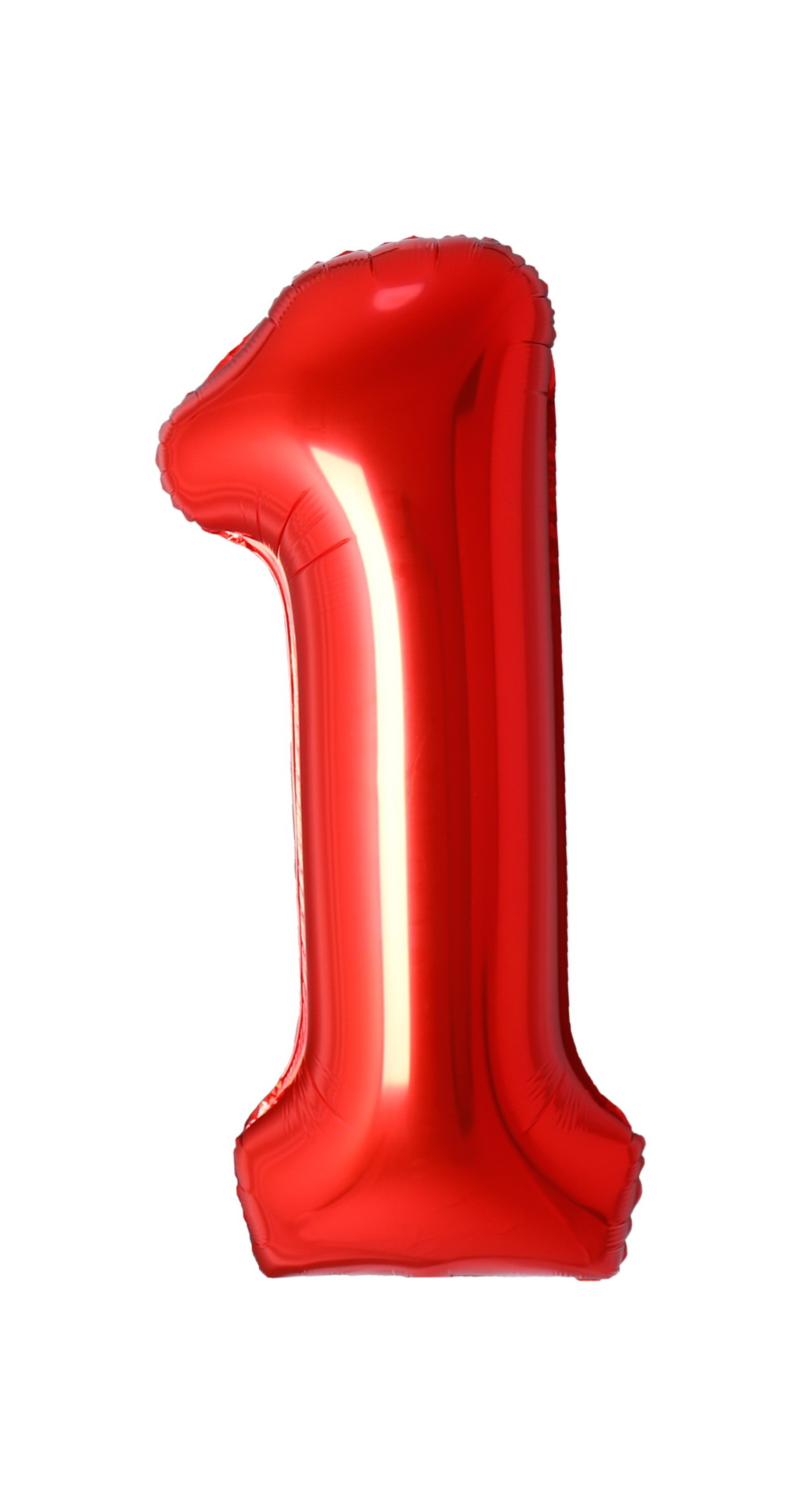 34 Inch Foil Balloon Number 1 - Red