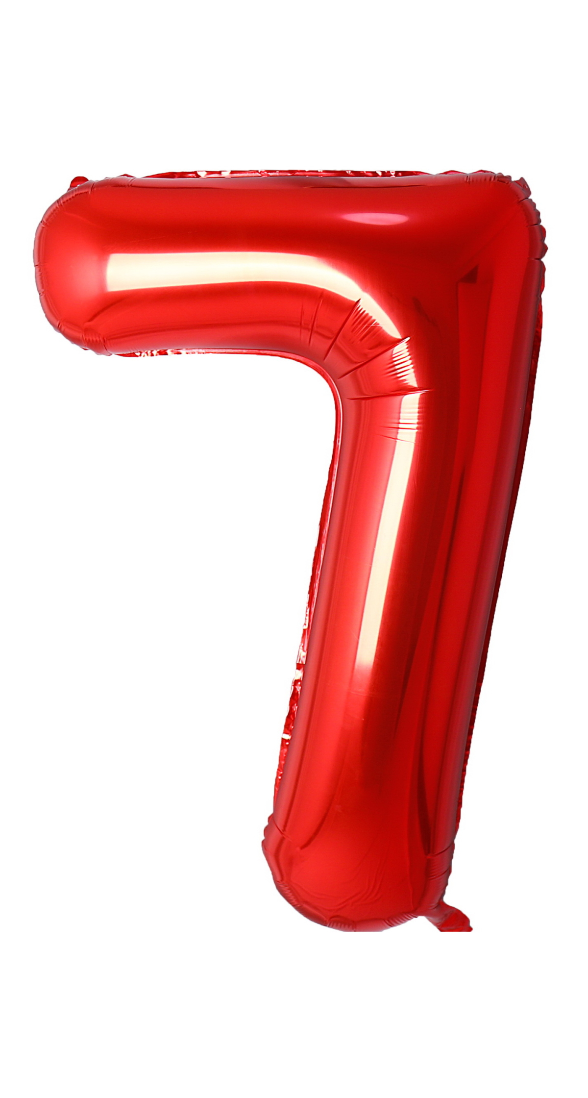 34 Inch Foil Balloon Number 7 - Red