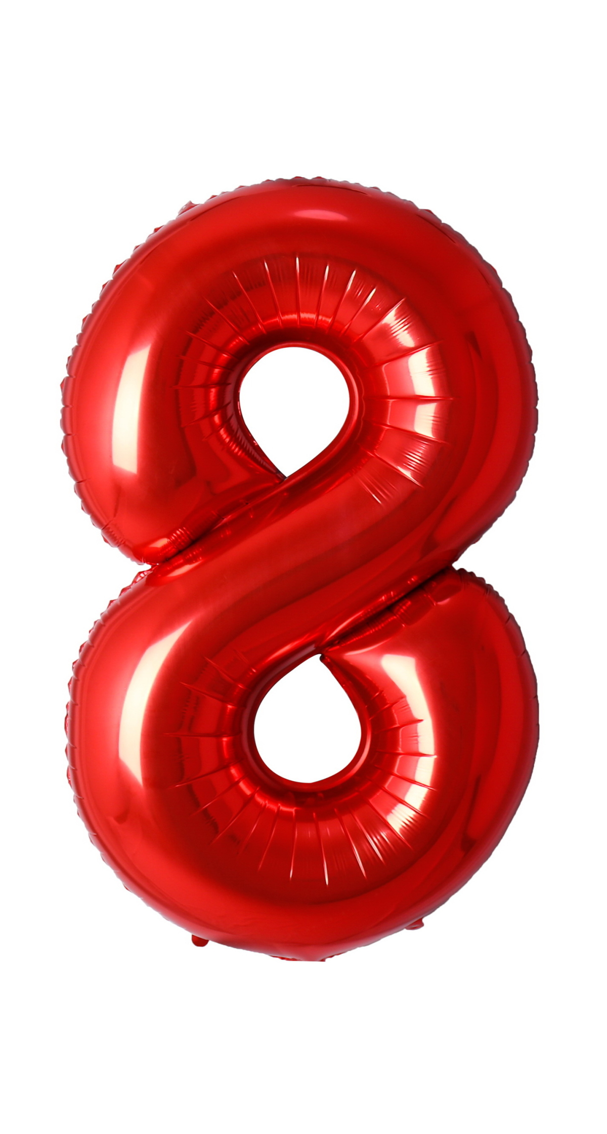 34 Inch Foil Balloon Number 8 - Red