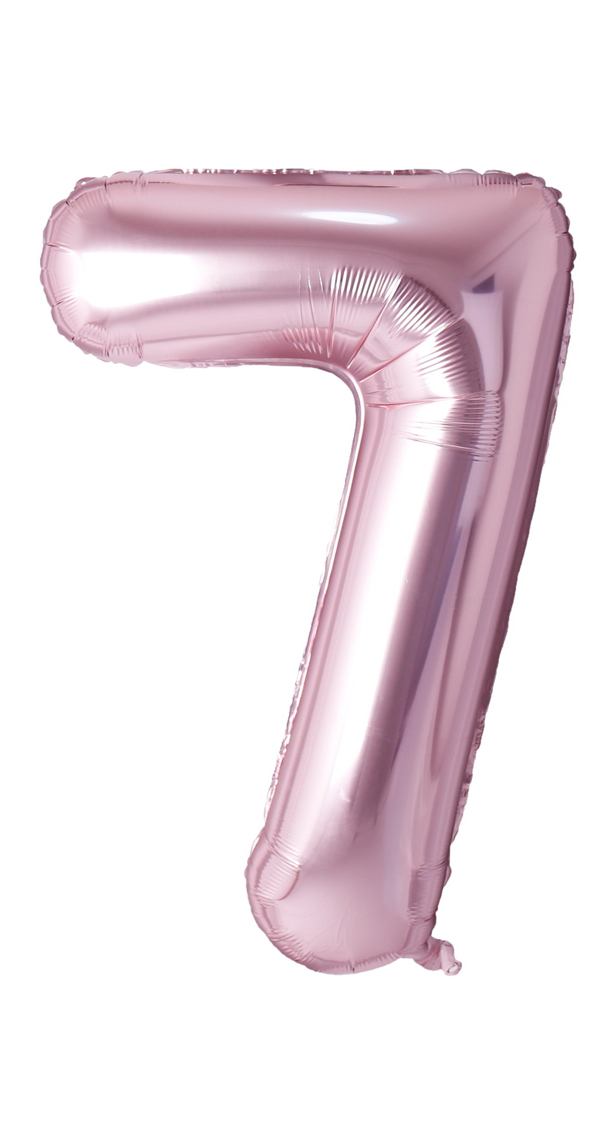34 Inch Foil Balloon Number 7 - Rose Gold
