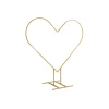 Heart Backdrop stand, Gold, 2M