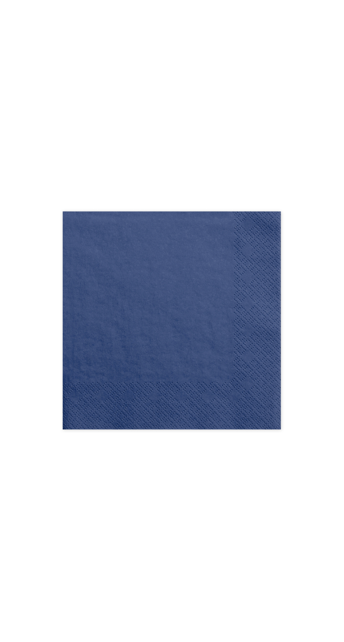 Napkins, 3 Layers, Navy Blue, 33x33cm (1pkt / 20pc)