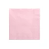 Napkins, 3 Layers, Light Pink, 33x33cm (1pkt / 20pc)