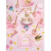 Napkins, 3 Layers, Light Pink, 33x33cm (1pkt / 20pc)