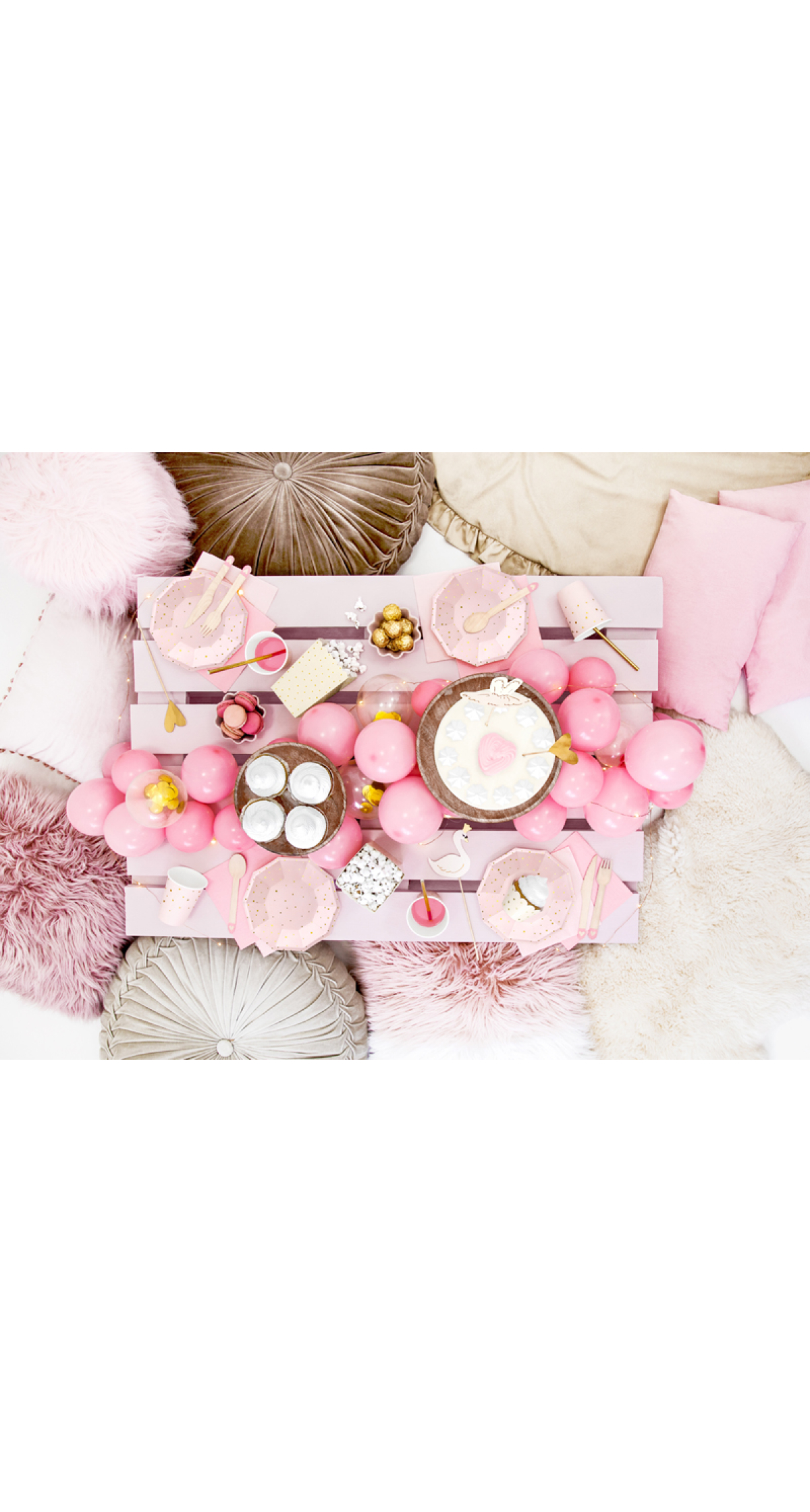 Napkins, 3 Layers, Light Pink, 33x33cm (1pkt / 20pc)