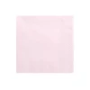 Napkins, 3 Layers, Light Powder Pink, 33x33cm (1pkt / 20pc)