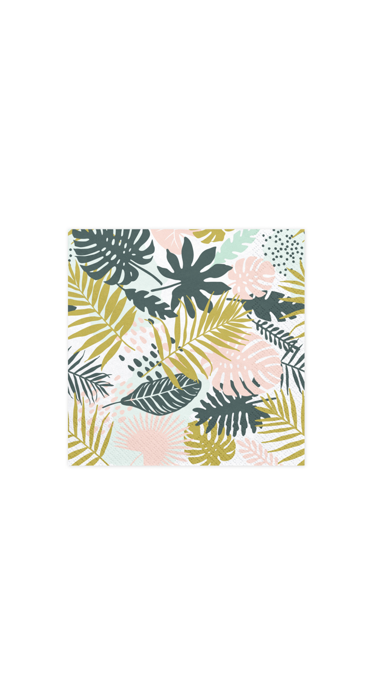 Napkins Aloha - Leaves, 33x33cm (1pkt / 20pc)