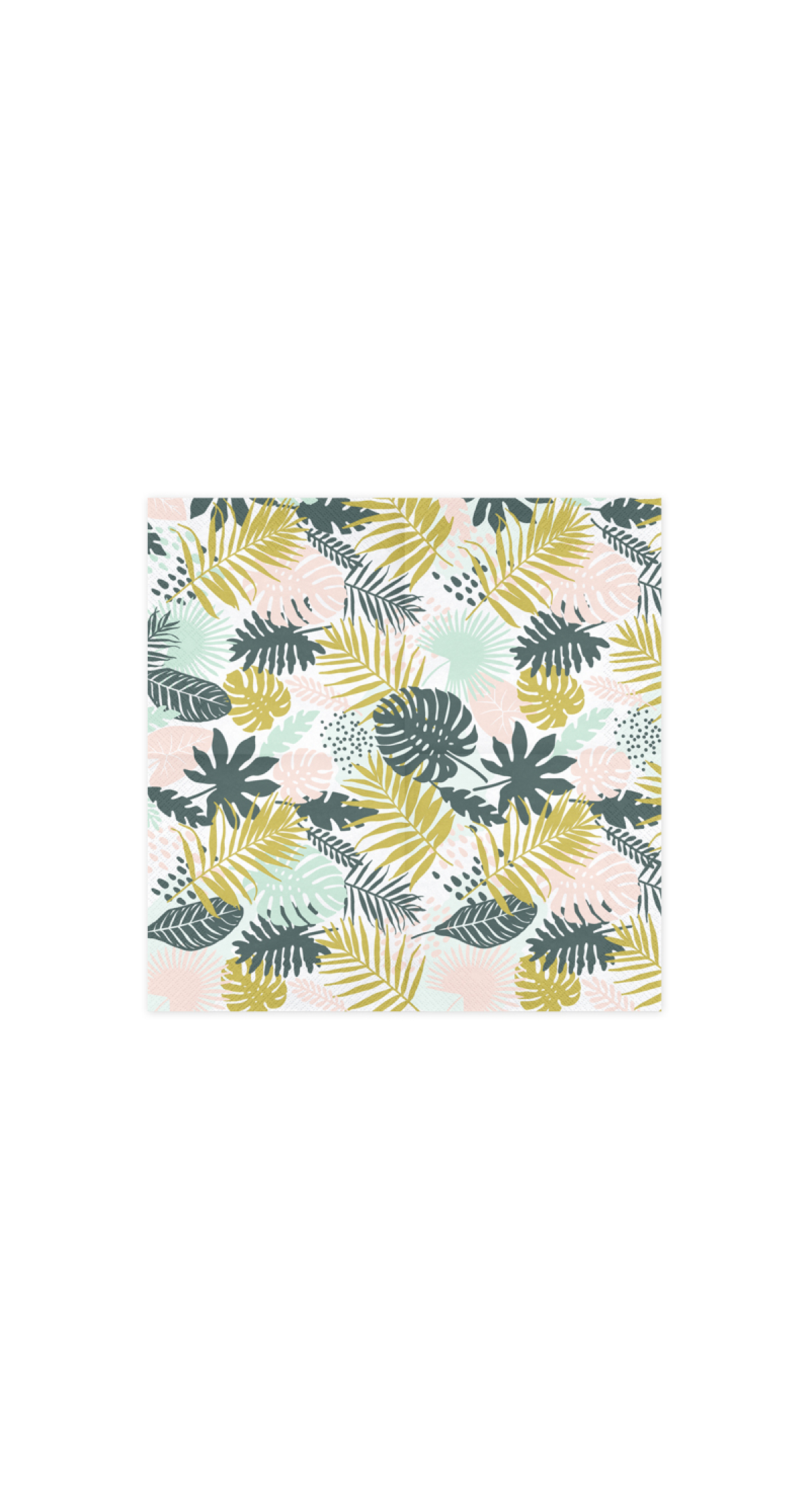 Napkins Aloha - Leaves, 33x33cm (1pkt / 20pc)