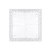 Napkins First Communion / Confirmation 33x33cm, Silver (1 pkt / 20 pc.)