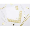 Napkins First Communion / Confirmation 33x33cm, Gold (1 pkt / 20 pc.)