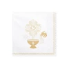 Napkins Holy Baptism, 33x33cm, Gold (1 pkt / 20 pc.)